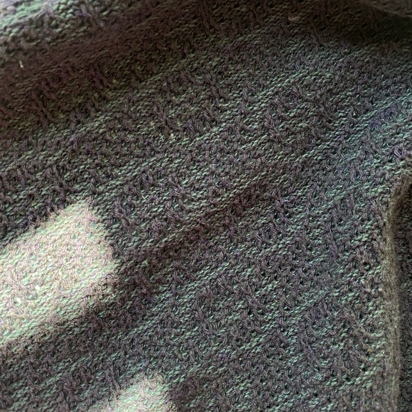 Vintage Geofforey Beene Italy knit Cardigan geometric Prada style free people - Picture 4 of 8